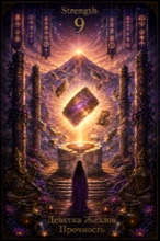 «Девятка Жезлов» — карта из колоды «Карты Рёрига» · Никола Блажен